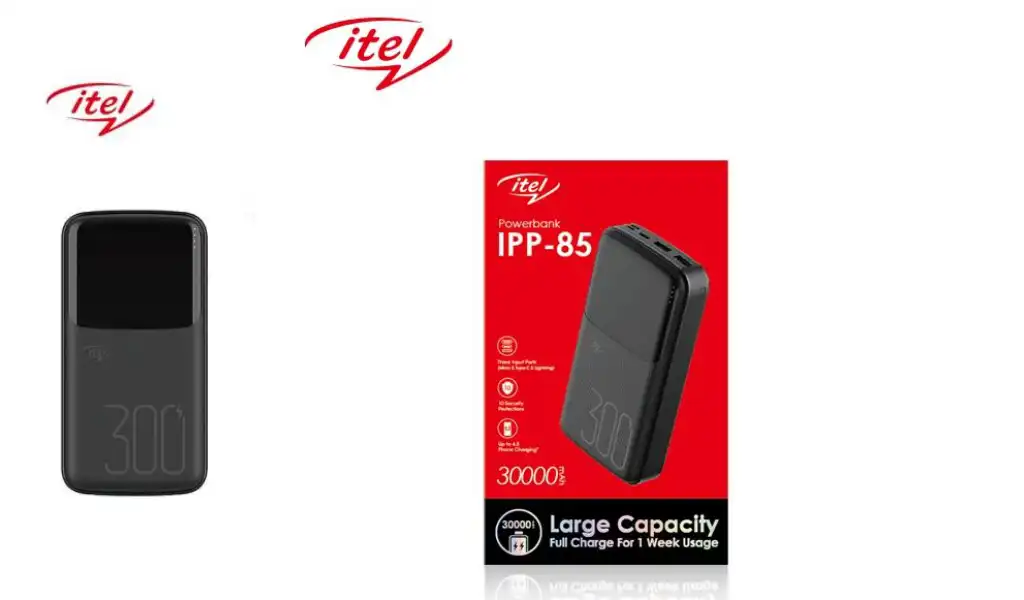 Itel 30000mAh Power Bank 