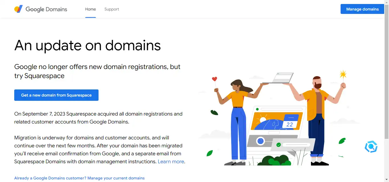 Google Domain Regisration