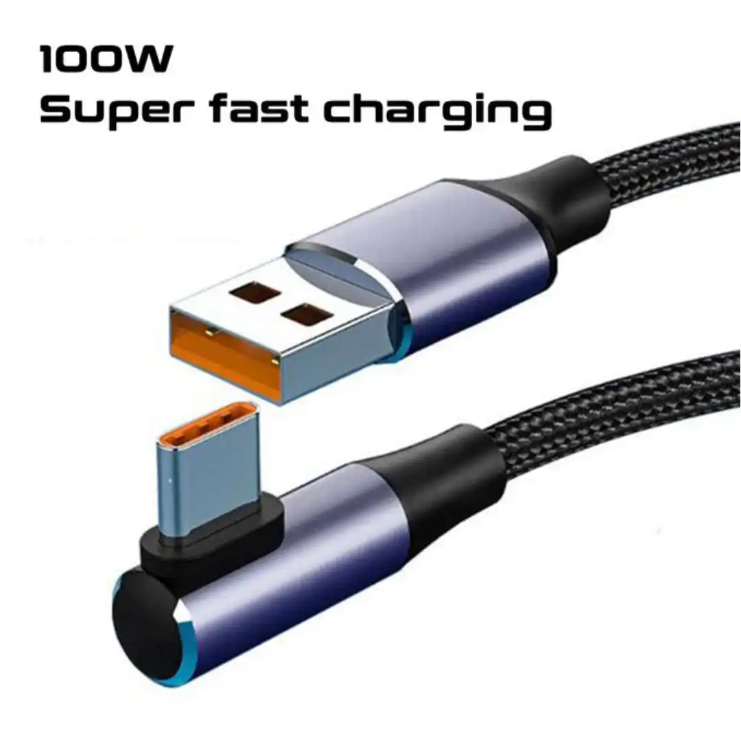 6A Super Fast Charging Data Cable TYPE-C 100W Fast Charging