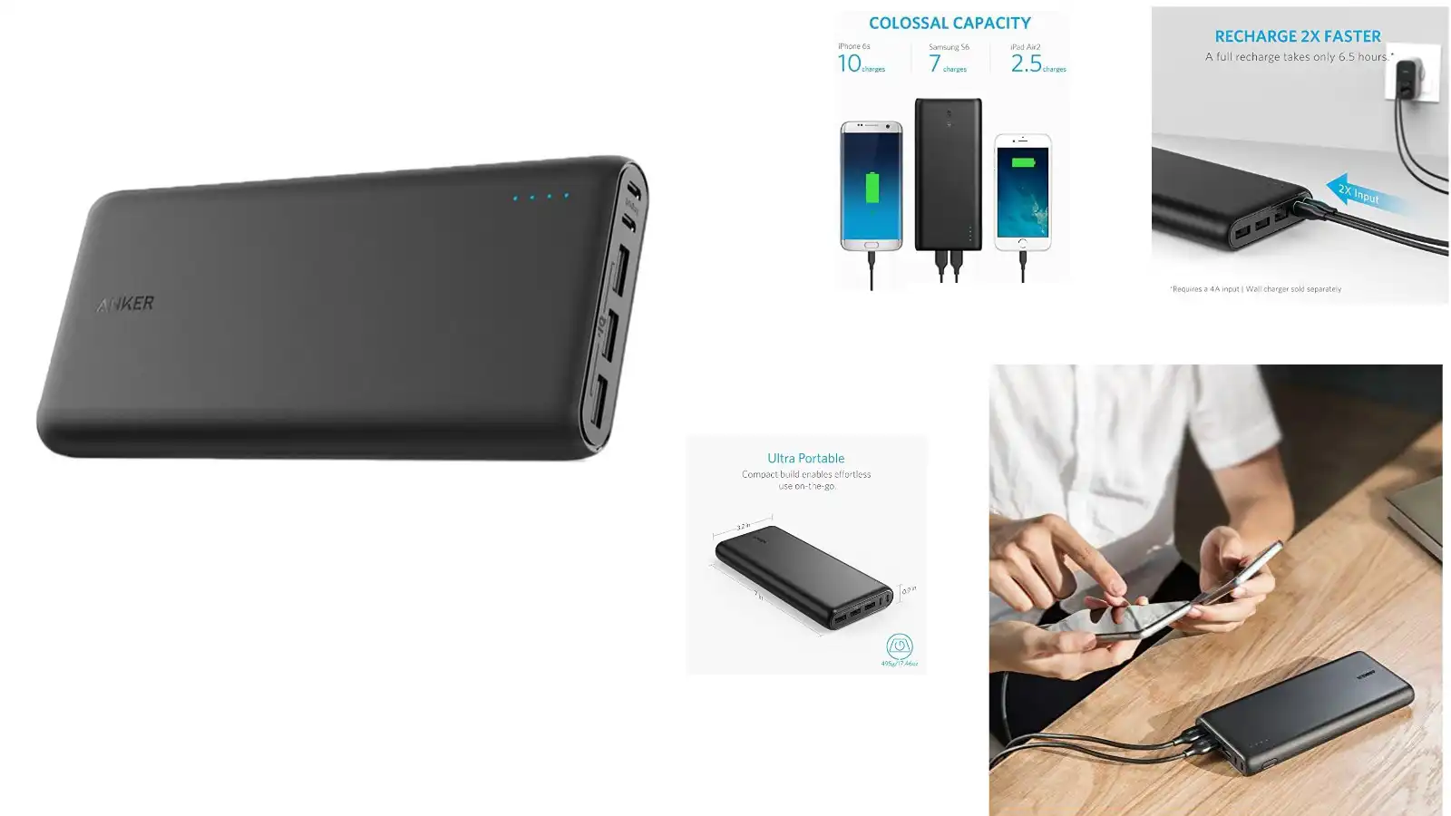 Anker 337 Power Bank PowerCore 26k Black