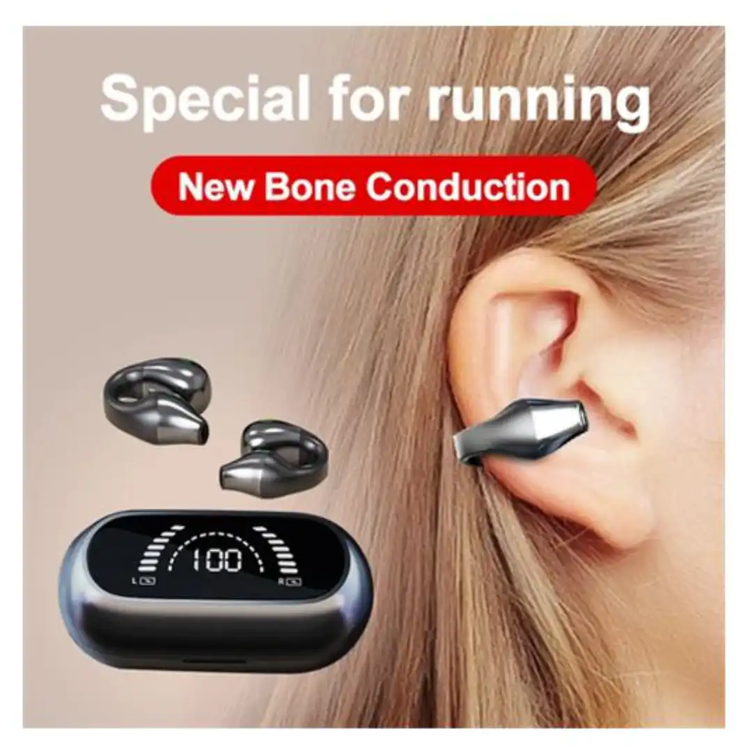 Wireless Sports Bone Conduction Earphone Bluetooth Headset