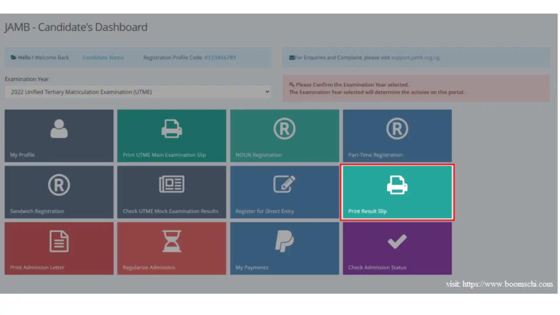 Jamb step 2 How to check jamb result