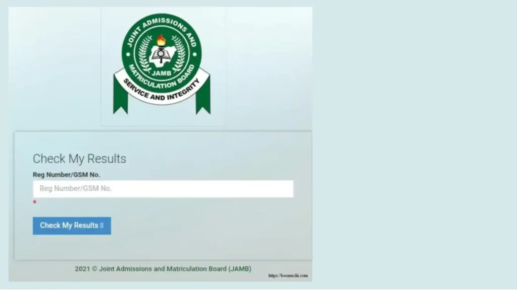 how to check jamb result