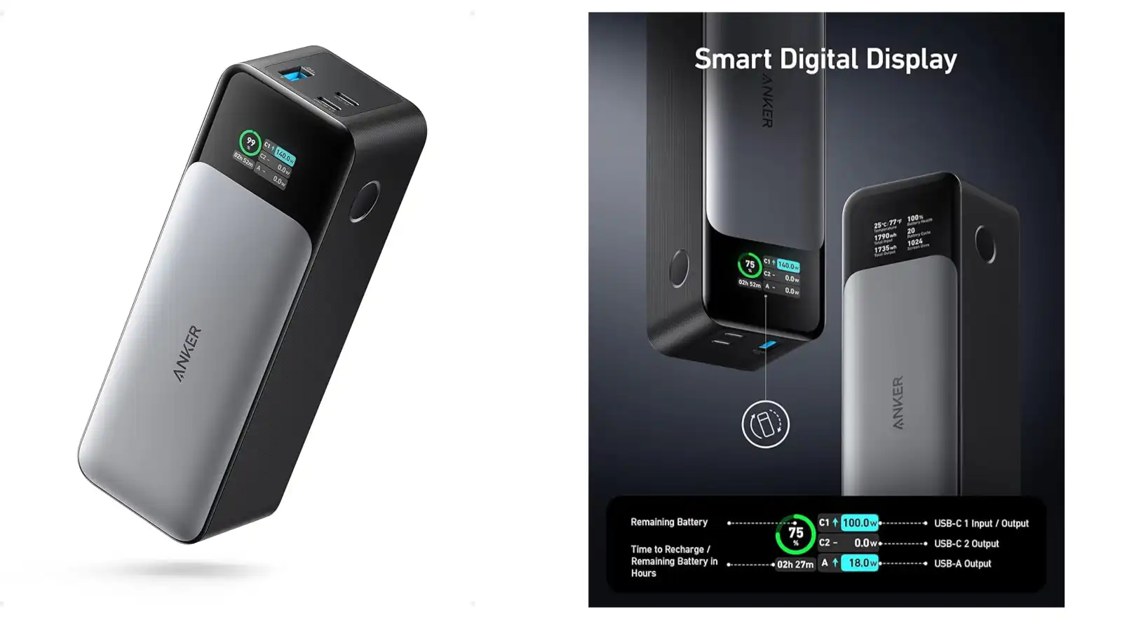 Anker 737 Power Bank Best Portable Charger