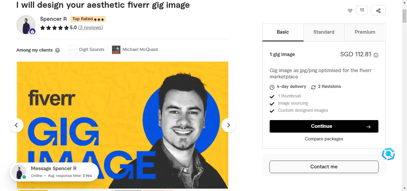 Spencer R Top Rated Fiverr Gigs