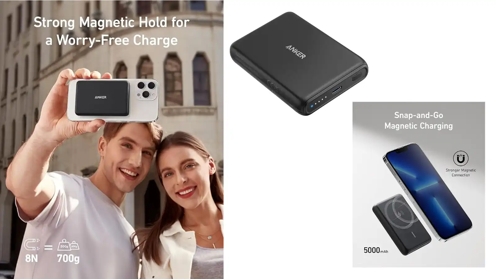 Anker 521 Magnetic Battery PowerCore Magnetic 5k