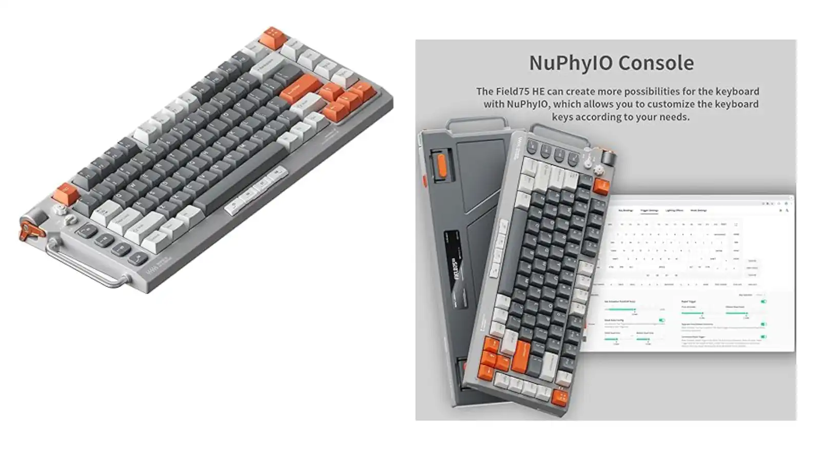 NuPhy Field75 HE Gaming Keyboard