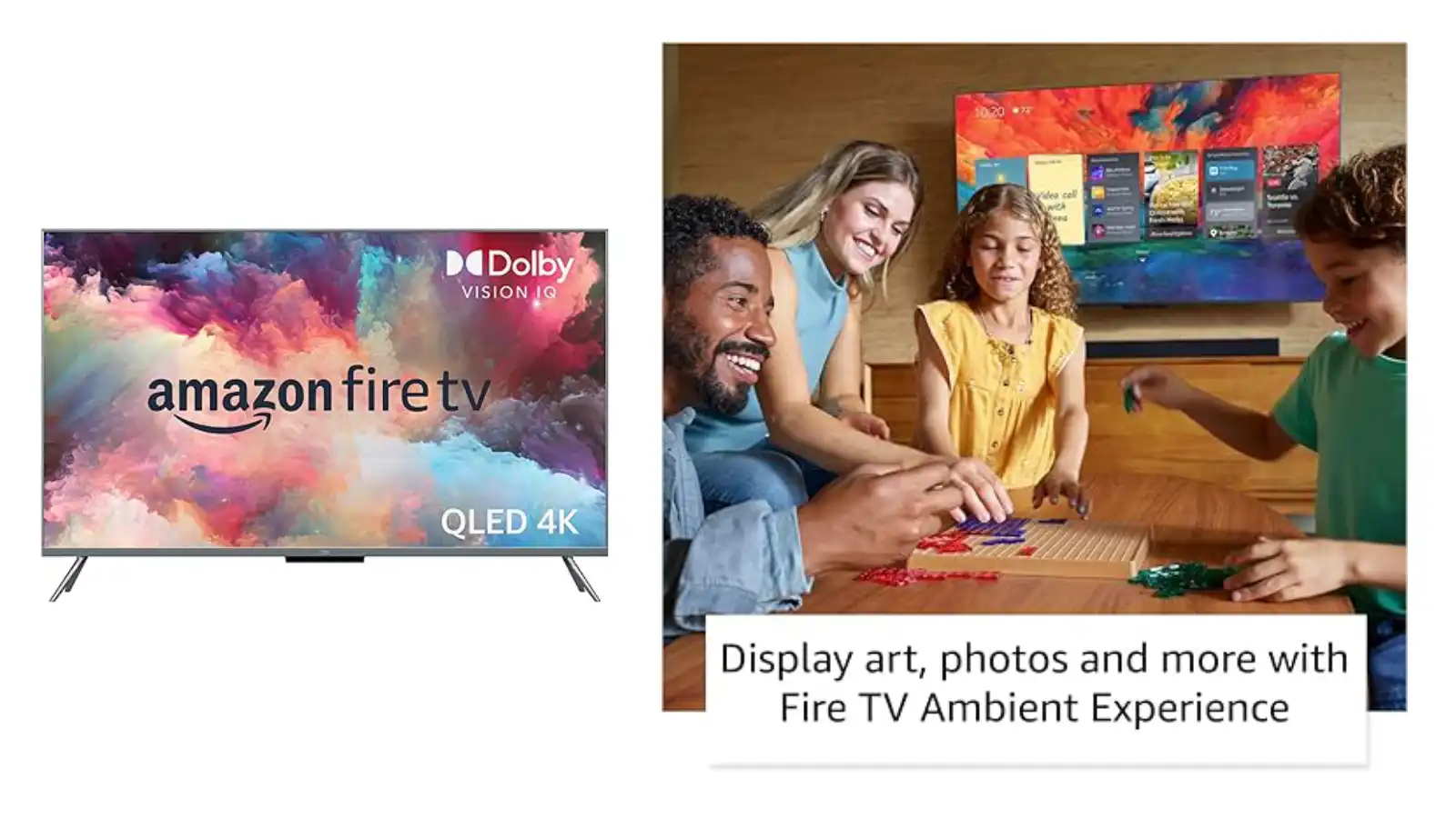 Amazon Fire TV 55-inch Omni QLED Series 4K UHD Smart TV