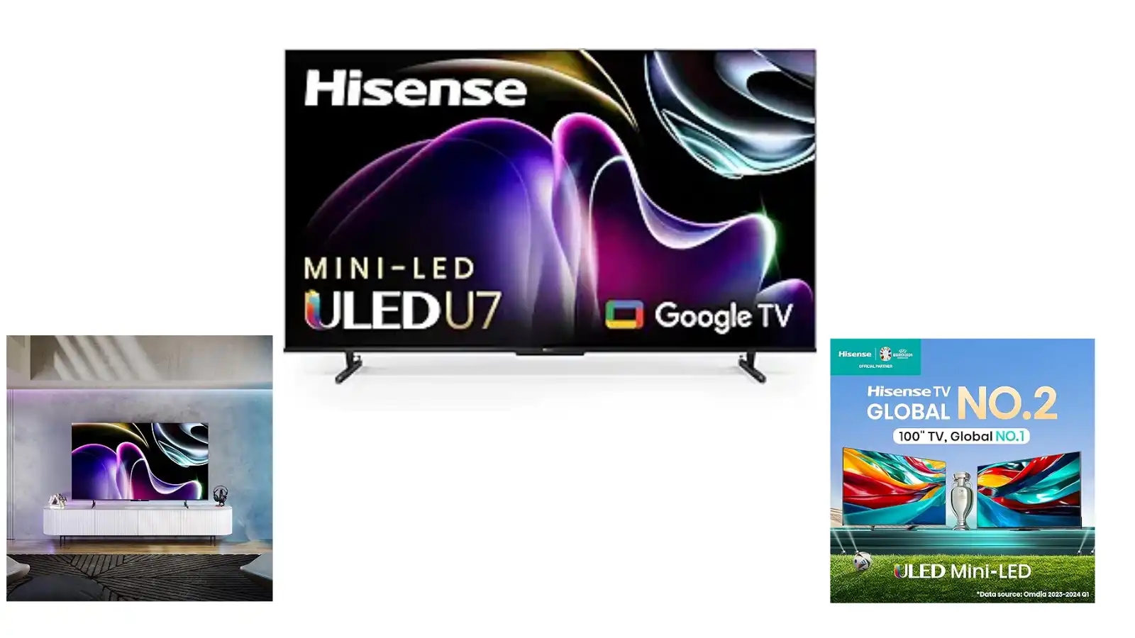 Hisense U7K vs LG G3 OLED evo