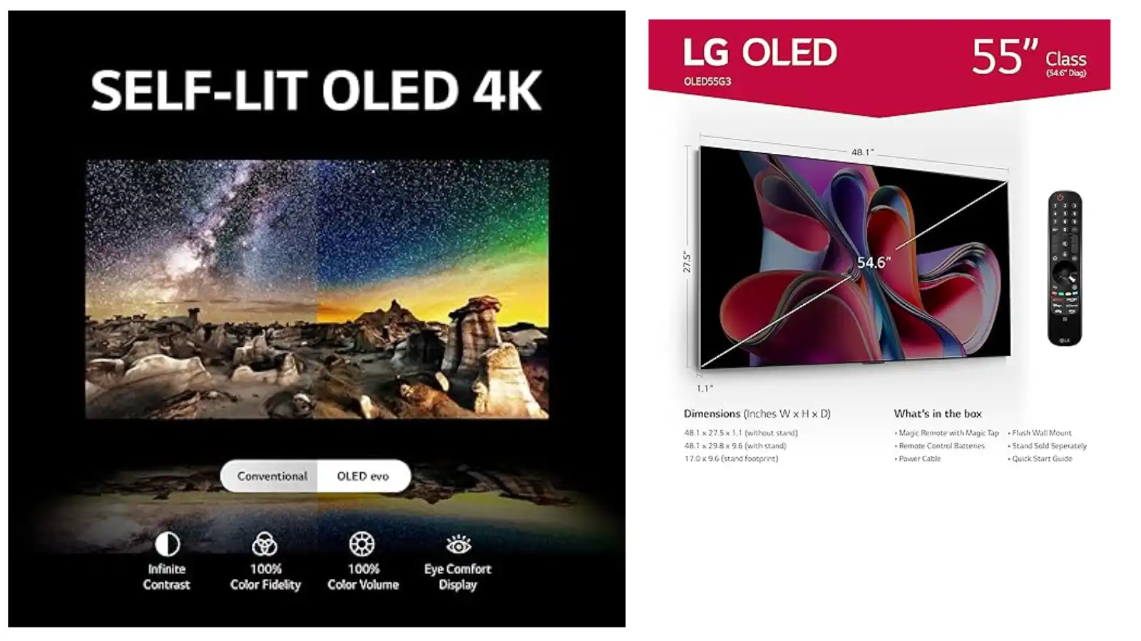 Hisense U7K vs LG G3 OLED evo