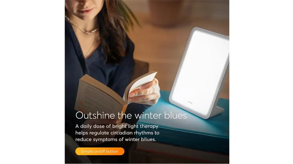 Carex DayLight Elite vs Lumie Mini light therapy lamp review 5 Lumie Mini light therapy lamp