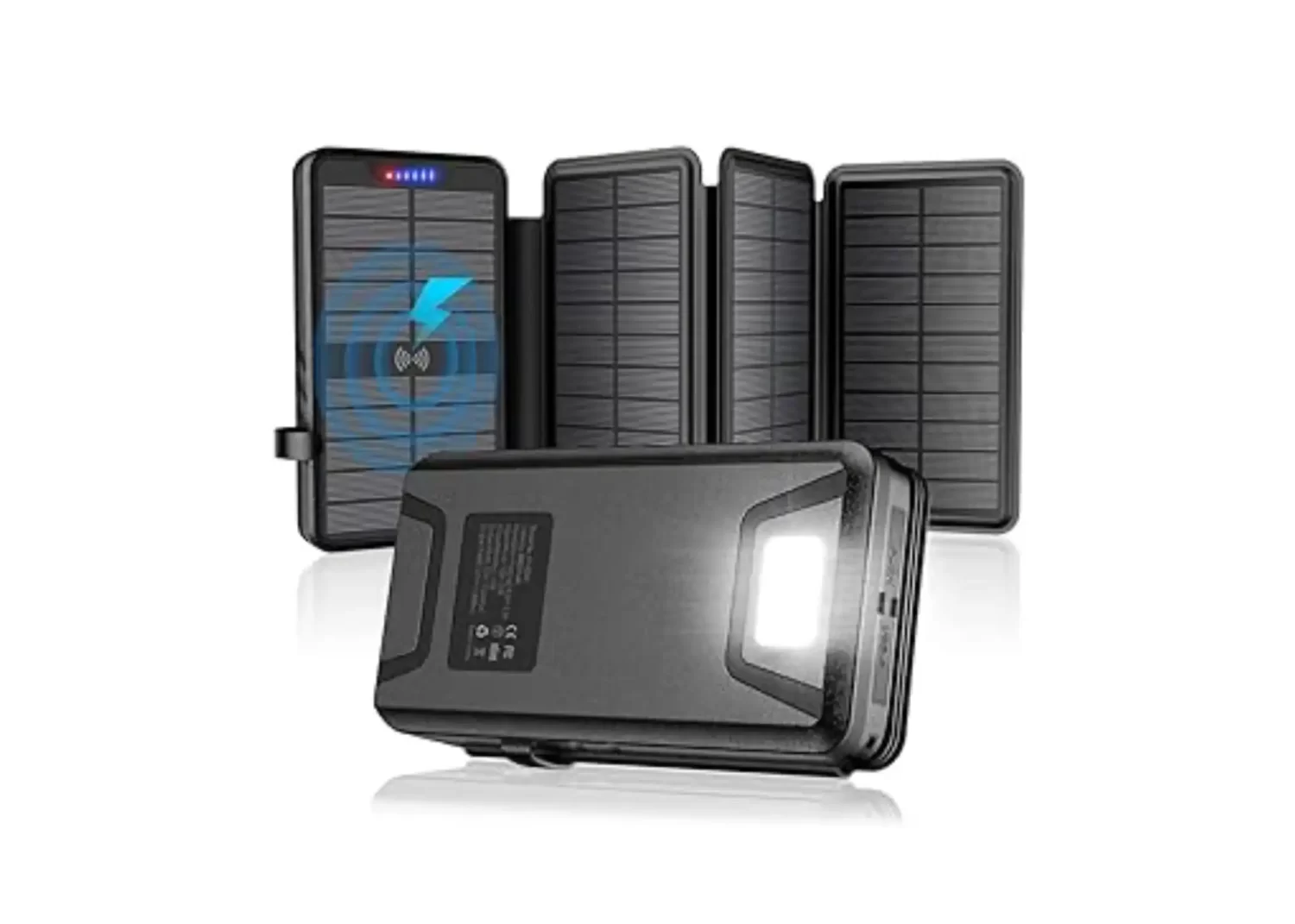 QiSa Solar Charger 38800mAh Solar Power Bank