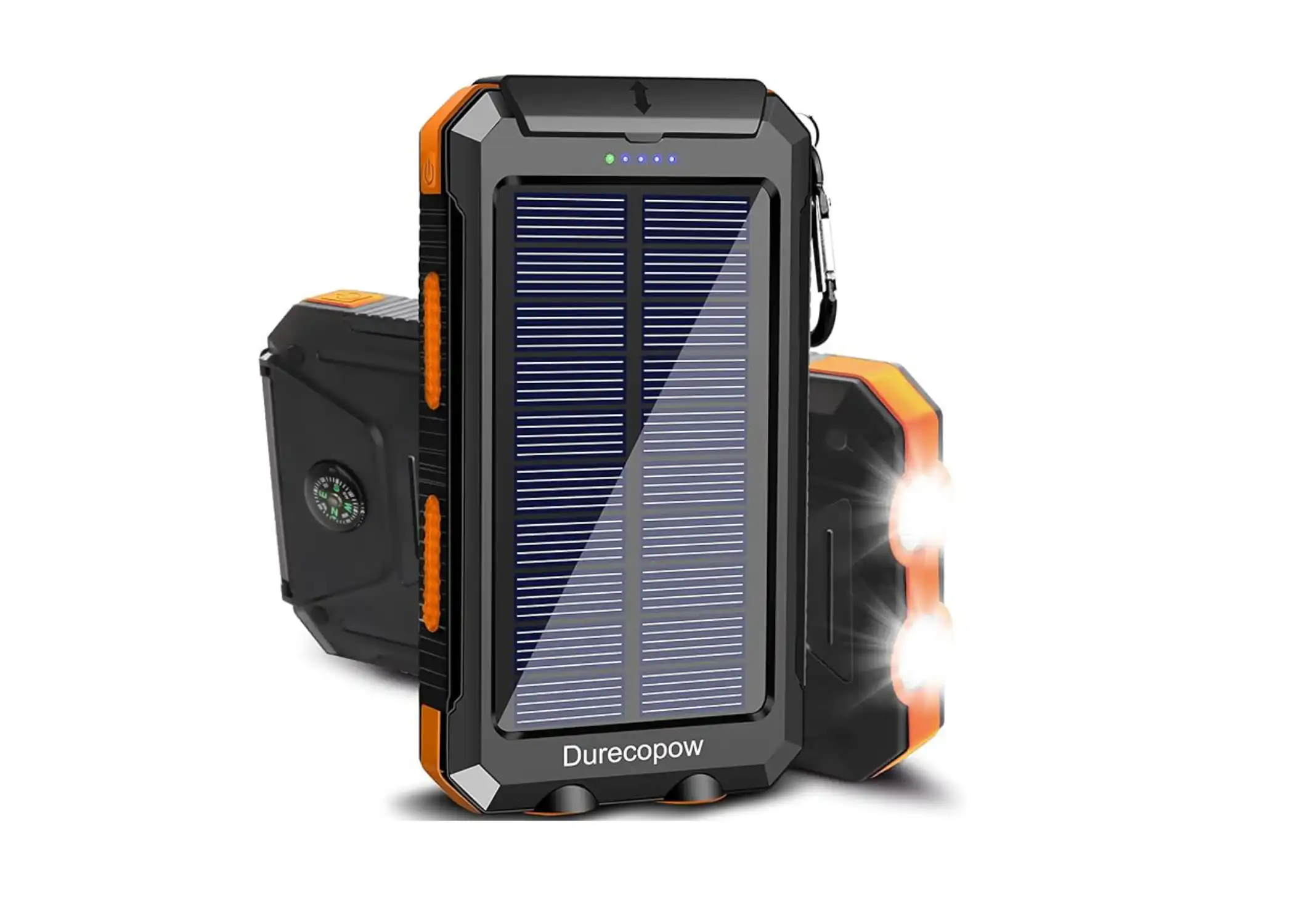 Durecopow 20000mAh Solar Power Bank