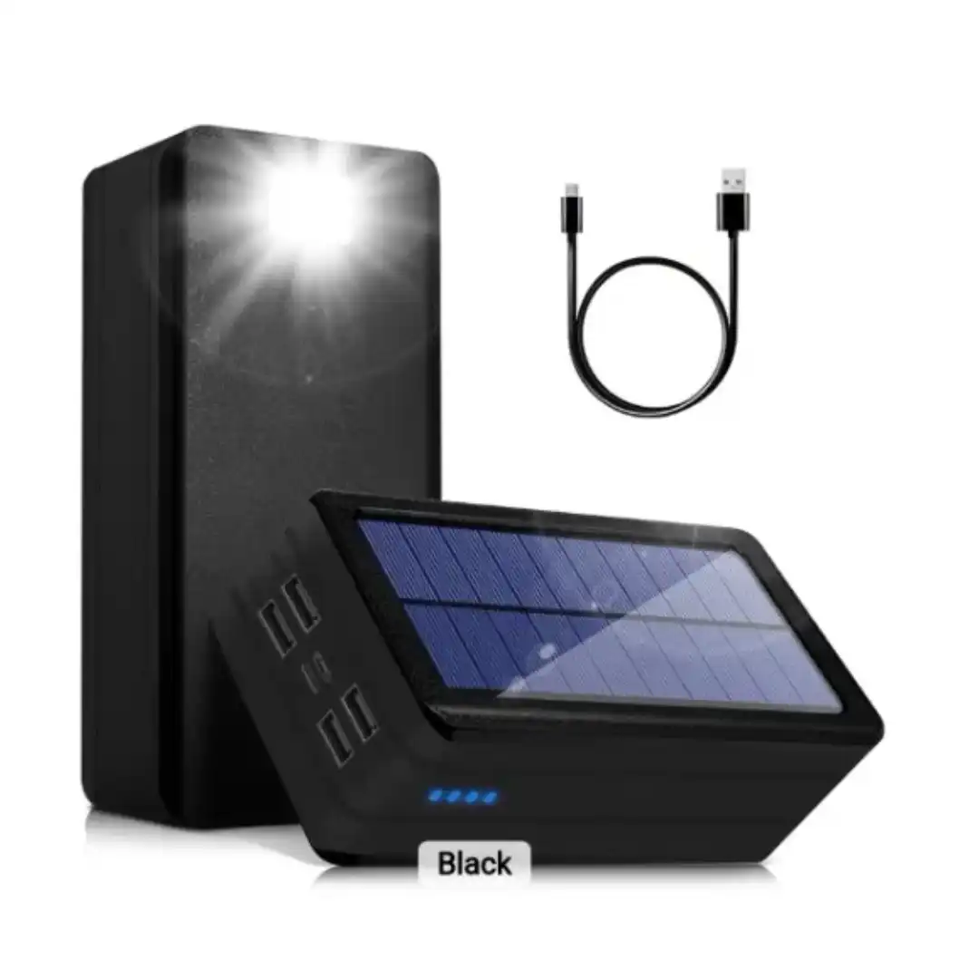 Portable Solar Power Bank 50000mAh - Best solar power bank in Nigeria 2025