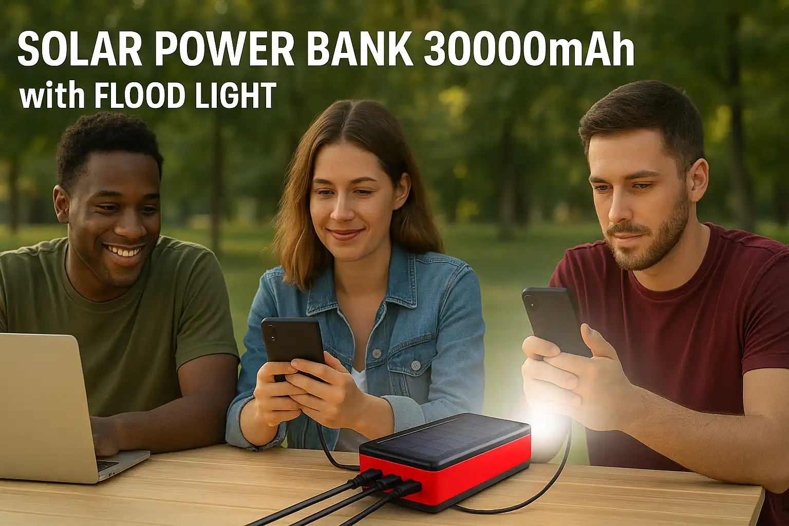 Solar Power Bank 3000mAh - Best solar power bank in Nigeria 2025