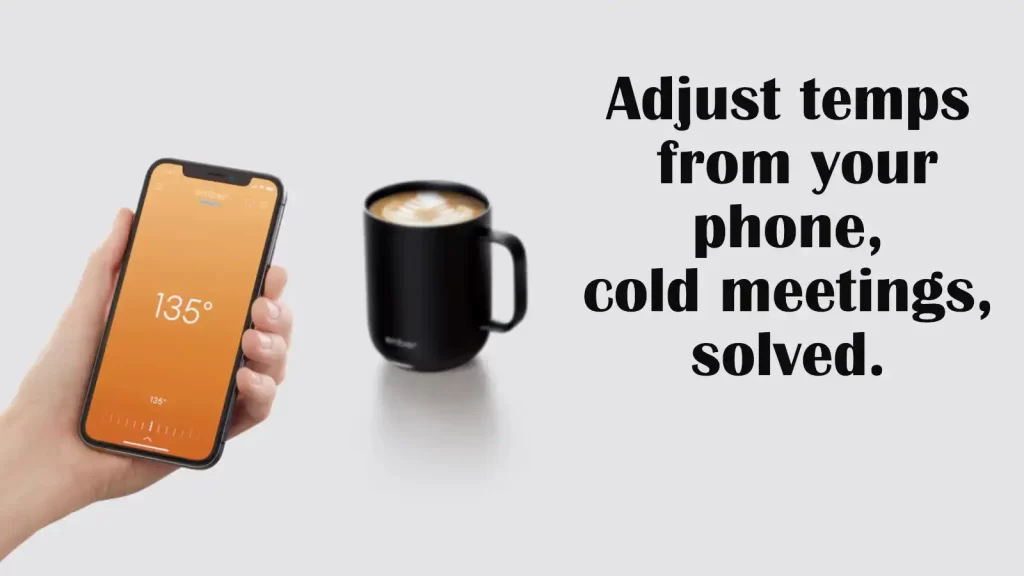 Ember Smart Mug 2 Review: Finally, a Coffee Mug That Works for You 6 Ember Smart Mug 2 - Adjust Temps from your phone