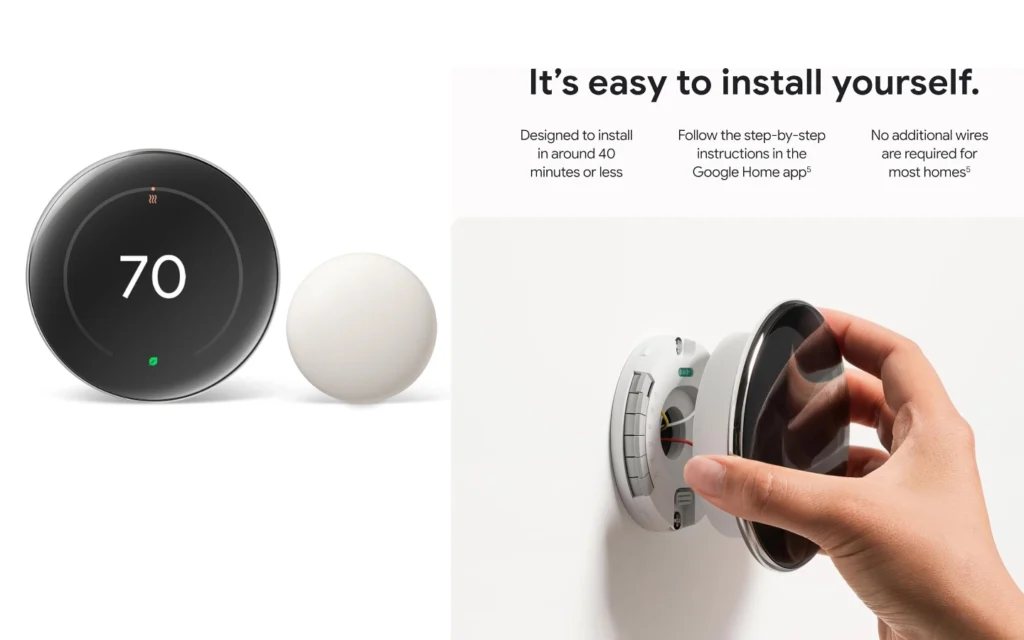 Nest learning Thermostat - best smart thermostat