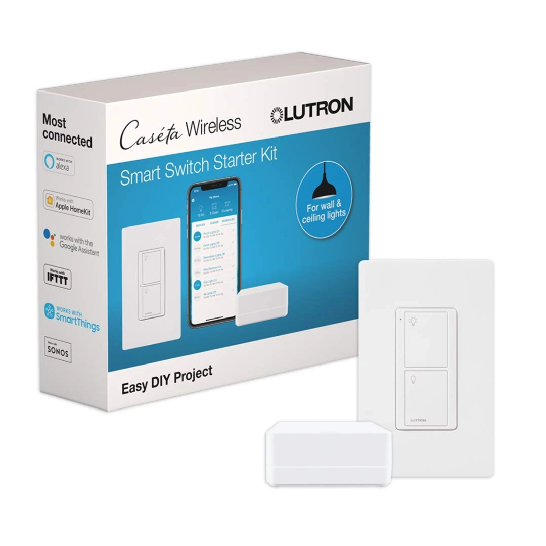 Lutron Caseta Smart Light Switch Starter Kit