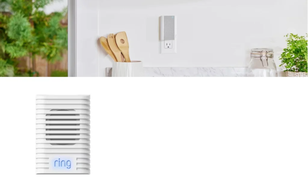 Ring Chime LED light patterns showing different status indicators