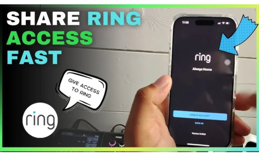 Ring app Device Health screen showing RSSI signal strength reading