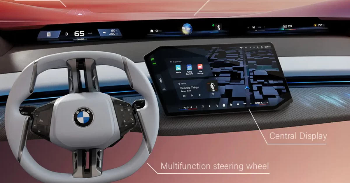 Discover the future of driving with the BMW Panoramic iDrive system.