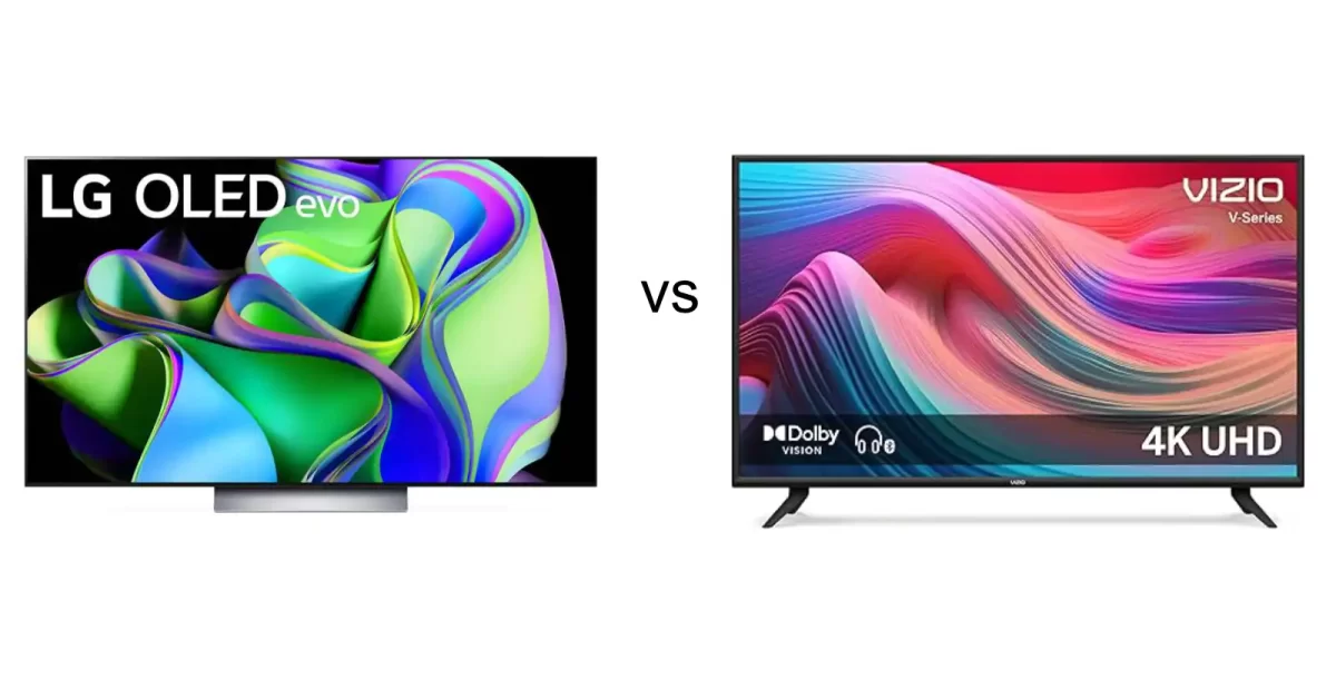 LG C3 OLED evo vs VIZIO V-Series