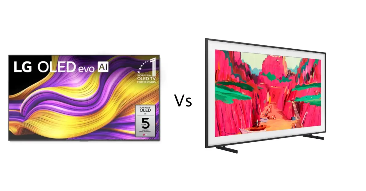 LG G5 OLED vs Samsung Frame Pro TV