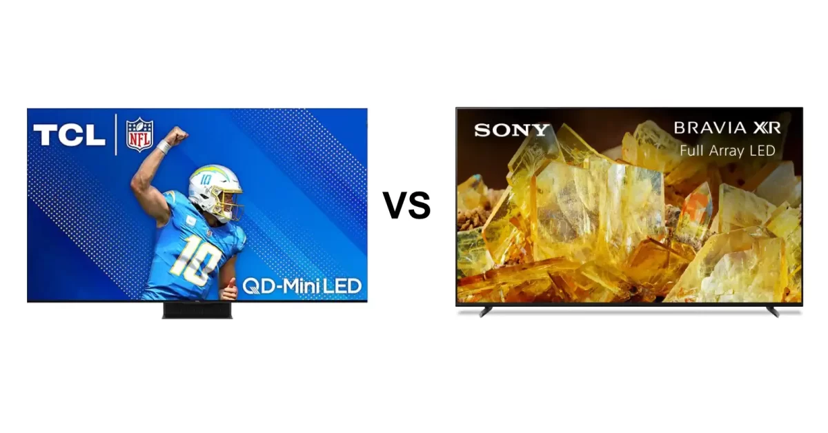 TCL QM7 vs Sony X90L